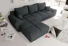 99rooms Antalya Ecksofa Cordstoff POSO Graphit Links mit Produktbild-Vorschau 2