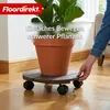 Floordirekt Countess, rotelle per piante, rotonde in WPC Ø Anteprima dell’immagine prodotto 8