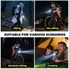 ROCKBROS Vorderlicht für Fahrräder, 1500 Lumen, 5000 mAh, Produktbild-Vorschau 6