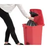 Jantex Küchenpedaleimer Rot 45L Produktbild-Vorschau 7