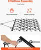 An image showing the assembly and features of a VEVOR Wiesenegge (lawn harrow). Anteprima dell’immagine prodotto