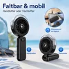 Sprühventilator Handventilator mit Akku 4000mAh, USB Mini Produktbild-Vorschau 3