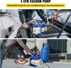 pompa per vuoto 4CFM 220 V 50 Hz Pompa per vuoto Pompa Anteprima dell’immagine prodotto 2