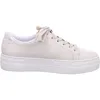 A side view of a beige platform sneaker with white laces and a white sole, set against a white background. Náhled obrázku produktu