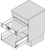 Blum Griff mit Mitnehmer für Tandembox antaro Produktbild-Vorschau 5