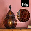 GADGY® Orientalische Lampe Metall - Marokkanisches Produktbild-Vorschau 9