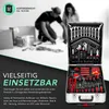 TRESKO 1400 tlg Werkzeugkoffer Silber Werkzeugkasten Produktbild-Vorschau 6