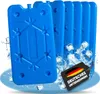 NEMT 6 x flacher Kühlakku 400 ml Kühlakkus 25x14x1,4cm Produktbild-Vorschau 1