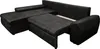 Ecksofa Vintage Schlafsofa Eckcouch L-Sofa mit Ottomane u. Produktbild-Vorschau 6