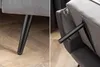 riess-ambiente Retro Schlafsofa BOUTIQUE 213cm grau Samt Produktbild-Vorschau 11