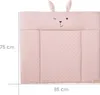 roba Wickelauflage soft 'roba Style' rosa, 85x75 cm, Produktbild-Vorschau 4