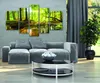 Leinwandbilder Wald Landschaft grün Natur SET 170x100 cm 5 Produktbild-Vorschau 2