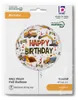 Balon foliowy Koparki, Maszyny Budowlane, Urodziny 45 cm Podgląd zdjęcia produktu 2