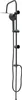vidaXL Duschsystem Schwarz 47 x 20 x 95 cm Edelstahl Produktbild-Vorschau 6