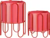 Mica Decorations Dione Bloempot op Plantenstandaard - Set Productafbeelding-voorbeeld 1