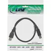 InLine® USB 3.2 Gen.1 Kabel, A an B, schwarz, 3m Produktbild-Vorschau 2