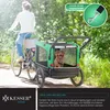 KESSER® Rimorchio per cani Boxer 3-in-1: passeggino per Anteprima dell’immagine prodotto 5