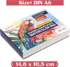 A watercolor paper pad with a parrot illustration on the cover, shown at an angle. Podgląd zdjęcia produktu