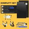 Balkonkraftwerk 1000W Solaranlage mit Wand/Gartenhaus Produktbild-Vorschau 2