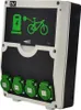 Fahrradladestation für E-bikes 12 Module 4x230V 4xRCBO Produktbild-Vorschau 3