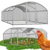 Pollaio Izrielar 3x6x2 m con tetto a cupola, recinto Anteprima dell’immagine prodotto 12