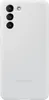 A white Samsung phone case is shown from the back. Náhled obrázku produktu