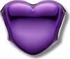 Pandora Charm Damen Violettes Metallic-Herz Sterling-Silber Produktbild-Vorschau 9