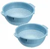 Westmark 2 cedník, vnútorný priemer 24 cm, modrý 212622EB Náhľad obrázku produktu 1