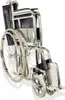 Fauteuil roulant pliant chromé divers avec châssis léger, Voir les images du produit 6