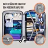 MONZANA® Koffer Handgepäck ABS Hard Case 4 Rollen Produktbild-Vorschau 7