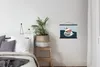 MuchoWow® Textilposter Frau - Kaffee - Jahrgang 40x30 cm Produktbild-Vorschau 3