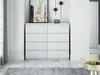 Kommode mit 8 Schubladen 120cm Sideboard Wohnzimmer Produktbild-Vorschau 7