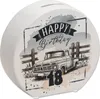 Happy Birthday 18 Auto Spardose Produktbild-Vorschau 1