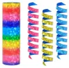 5 Glitzer Luftschlangen bunt holografisch Produktbild-Vorschau 2