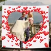 Belle Vous Herz zum Ausschneiden Hochzeit Deko - L2 x B1,8m Produktbild-Vorschau 6