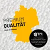 A map of Germany overlaid with text and a circular graphic about EPS pearls. Náhled obrázku produktu