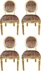 Casa Padrino Luxus Barock Esszimmer Set Medaillon Leopard / Produktbild-Vorschau 1