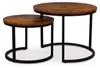 Set di tavolini da caffè rotondi SensaHome - Set di Anteprima dell’immagine prodotto 1