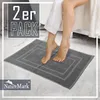 Badematte Badvorleger 2er Pack 50x80cm, 100% Baumwolle, Produktbild-Vorschau 6