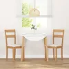 vidaXL Chaises de salle à manger avec coussins 2 pcs. Voir les images du produit 3