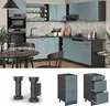Mobiletto base per cucina Vicco R-Line Grigio-blu 40 cm con Anteprima dell’immagine prodotto 3