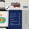 MuchoWow® Koffer Handgepäck Trolley Rollkoffer Kleine Produktbild-Vorschau 6
