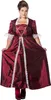 Robe marquise en taffetas bordeaux baroque rococo, taille : Voir les images du produit 4