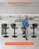 Barhocker-Set, 2er-Set, moderne Barhocker aus Kunstleder in Produktbild-Vorschau 6