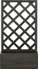 vidaXL Garten-Spalier mit Blumenkasten Grau 50x25x90 cm Produktbild-Vorschau 1