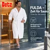 Bata de algodón Betz con capucha para hombre y mujer - Bata Vista previa de la imagen del producto 10