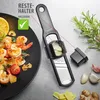 GEFU 50472, Flache Reibe, Schwarz, Edelstahl, Kunststoff, Produktbild-Vorschau 7