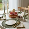 Platzset Boho Rund, Tischset Platzmatte Bast Esstisch, Produktbild-Vorschau 3