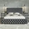 MOTIVENA Dianna Chesterfield Polsterbett 180x200 mit Produktbild-Vorschau 2