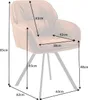 riess-ambiente Stuhl MR. LOUNGER hellbraun schwarz Produktbild-Vorschau 7
